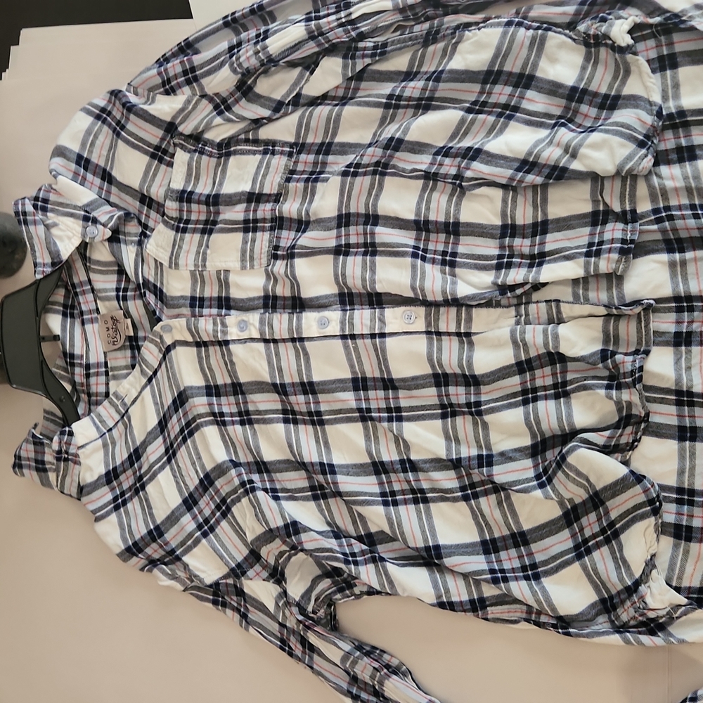 Plaid Como Vintage Button up